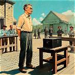 the lottery by shirley jackson setting